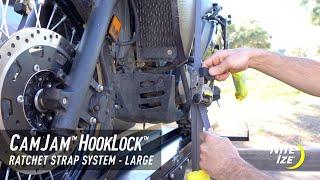 CamJam® HookLock™ Ratchet Strap System – Large