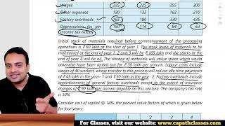 ICAI Investment decision question no.10| Capital Budgeting