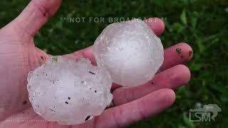 06-12-2022 Belle Fourche, SD - Hailstorm Bashes Windows Trees Flooding Damage