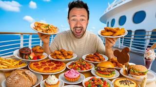 We Try all the Food on Disney's BRAND NEW CRUISE SHIP!