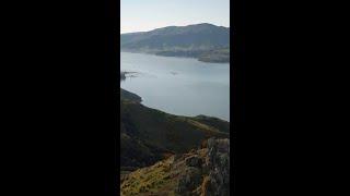 Stunning views over Port Hills #NZMustDo | New Zealand