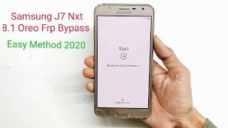 Samsung J7 Nxt Frp Bypass 8.1 Oreo 2020