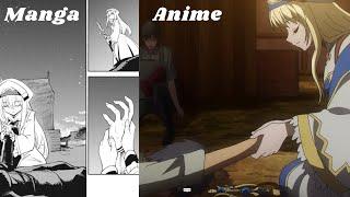 Manga vs Anime Goblin Slayer season 2 episode 4