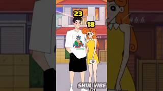 Shinchan And Himawari Age Transformation  #shorts