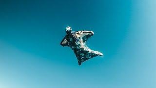 Flying a WINGSUIT for the first time