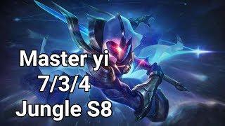 League of Legends - Master Yi Jungle S8 | Full Gameplay No Commentary