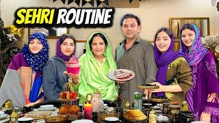 Sistrology House Sehri Routine️|First Roza Completed ALHAMDULIILAH