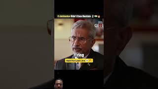 Savage Diplomacy! Jaishankar’s One-Liner Hits Hard #sjaishankar #news #usa #modi #studyiq #facts