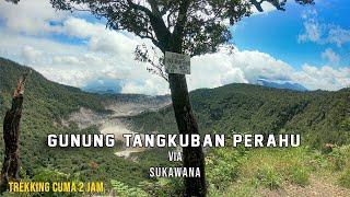 Hiking Puncak Upas (Upas Hill) Gunung Tangkuban Perahu via Sukawana