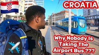 How To Get To Airport Of Zagreb From City | CROATIA ️