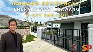 For Sale (WTS) | Garland Residence 2, Emerald West, Rawang | 2-Sty end-lot