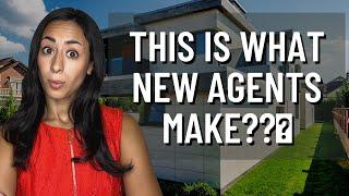 Real Estate Agent Salary | What is the average salary for a NEW agent?! 