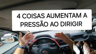 4 COISAS QUE GERAM MEDO E INSEGURANÇA QUANDO ESTOU DIRIGINDO