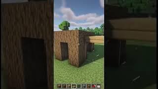 Starter house tutorial! | Minecraft #shorts