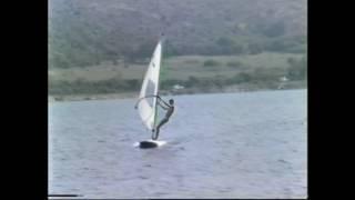 Windsurfing in 1986 .... Pomer, Croatia