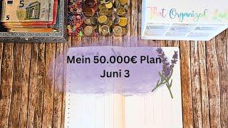 Sparchallenges für meinen 50.000€ Plan  | Juni Woche 3