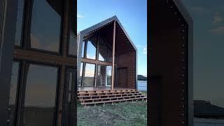 Современный дом в стиле BarnHouse  #стройка #дома #дом #каркасныйдом #дача #отдых #barnhouse #barn