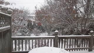 First snow Kansas City