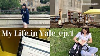 [Yale VLOG] 호그와트 아니고 예일대학교입니다만? (미국 교환학생 브이로그ㅣ예일대학교 여름교환일기ㅣep.1ㅣ이게 바로 아이비리그 찐일상ㅣ 1박2일 보스턴여행) 