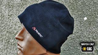 Крутая зимняя шапка М-ТАС WATCH CAP LIGHT POLARTEC