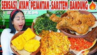 MUKBANG PAHA MONTHOK AYAM GORENG PEJANTAN SARITEM DI BANDUNG