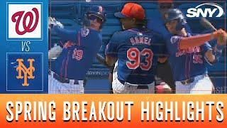 Ryan Clifford, Kevin Parada with RBIs, Dom Hamel, Brandon Sproat shine in Spring Breakout game | SNY