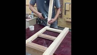 Wooden Folding Ladder ///DIY At Home #handmadewoodworking #ladder #diy