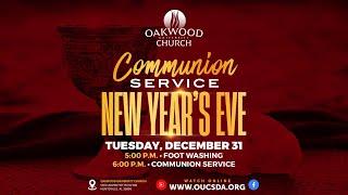 Communion Service New Years Eve | Mini-Concert and Testimonies