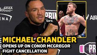 Michael Chandler Explains What's Next After Conor McGregor Injury, Fight Cancellation | UFC 303