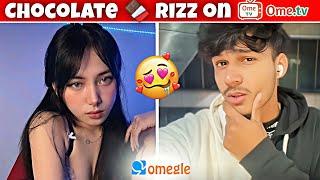 Giving Chocolate to Girls on Ometv  Indian Rizz Edit #omegle #rizz