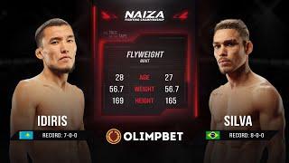 НАНЁС ПЕРВОЕ ПОРАЖЕНИЕ! NAIZA 52:  ALIBI IDIRIS  vs ALISSON SILVA 