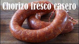 COMO HACER CHORIZO CASERO FRESCO