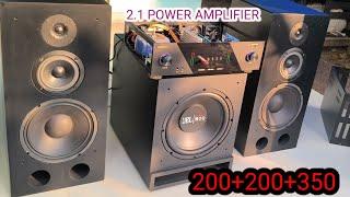 2.1 power amplifier full system