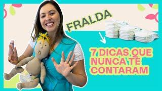 7 DICAS QUE NUNCA TE CONTARAM SOBRE A TROCA DE FRALDA DO BEBÊ