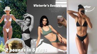 TRYING THE VICTORIA'S SECRET MODEL DIET AND WORKOUTS FOR A WEEK | it was HARD !!! | Irida