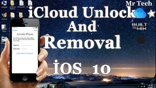 iCloud Unlock And removal İOS 10.2.1 For iPhone 7/6s/6/5s/5 Full Free