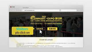 2020 Conmart Expo pre-registration guide