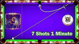Best 7 Shots in 1 Minute  Pro 8 ball pool trick shots Easy@Pro8ballpool