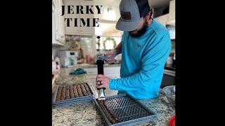 How to make the Best Deer Jerky! | Cabela's Dehydrator 10 Tray | Hi Mountain seasoning!