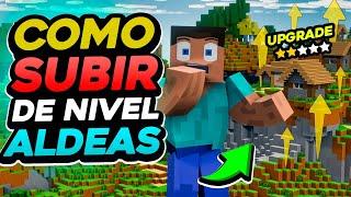 Como ⬆️ SUBIR DE NIVEL ⬆️ Aldeas de Minecraft (VANILLA SIN MODS)