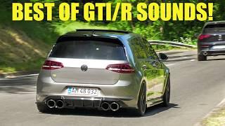 BEST OF VOLKSWAGEN Golf GTI/R Sounds 2024! R32, VR6 Turbo, 705HP 7R.. AntiLag, Launch Control etc!