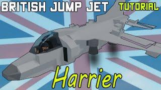 Harrier Jump Jet | Plane Crazy - Tutorial