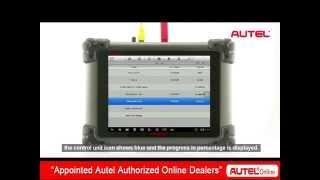 How to use ECU programming on Autel Maxisys Pro