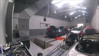 MG TF turbo VF35 dyno run Rover k series 1.8 310hp