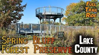 Spring Bluff Forest Preserve: All Trails - Round Trip - October 2024