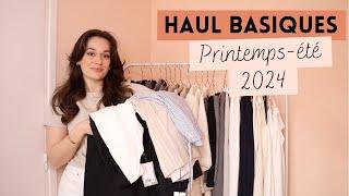 HAUL PRINTEMPS - ÉTÉ 2024 | ARKET, COS, MANGO, H&M | Lauriane Villa