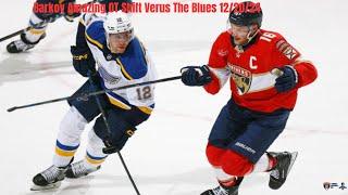 Barkov Amazing OT Shift Versus The Blues 12/20/24