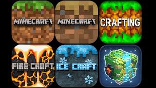 Minecraft  Minecraft Trial  ICE CRAFT  FIRE CRAFT  EARTH CRAFT  CRAFTING&BUILDING 