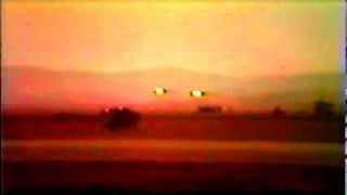 F-4 Phantoms takeoff at dusk, Osan AB Korea