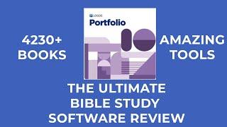 Logos 10 Portfolio Full Review - The Ultimate Bible Study Software!